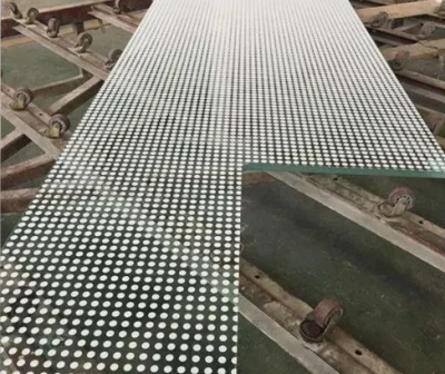 Zijderscherm gehard glas